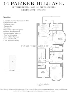 Mission Hill Apartment for rent 4 Bedrooms 2 Baths Boston - $6,600 No Fee